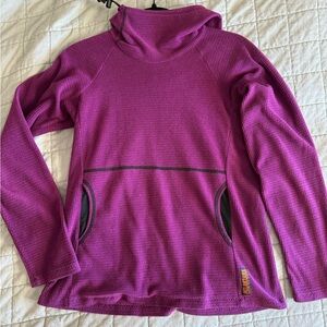 Melanzana micro grid hoodie